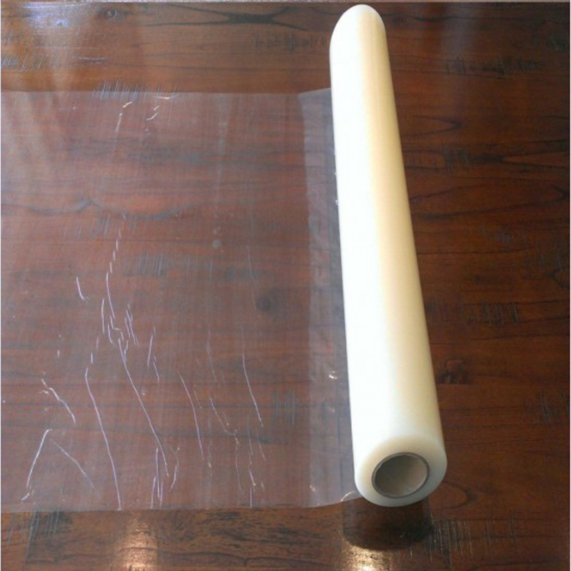 flooring protective film self adhesive transparent plastic protection film