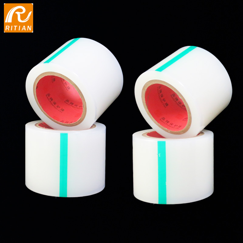 RITIAN Adhesive PE Protective Film Tape For LCD Screen Glass 55mm-85mm Wide